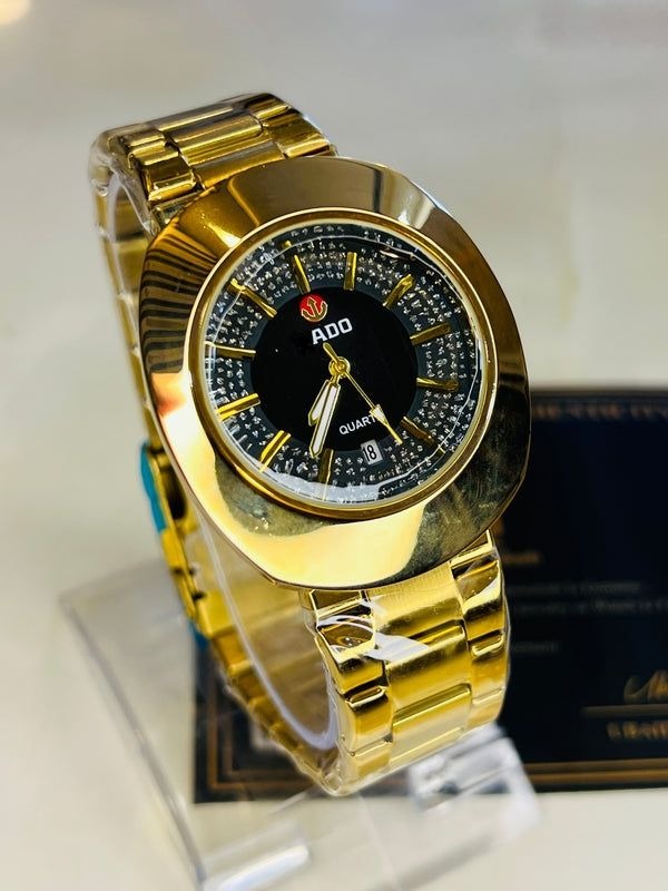 Radoo Diastar golden Watch mens