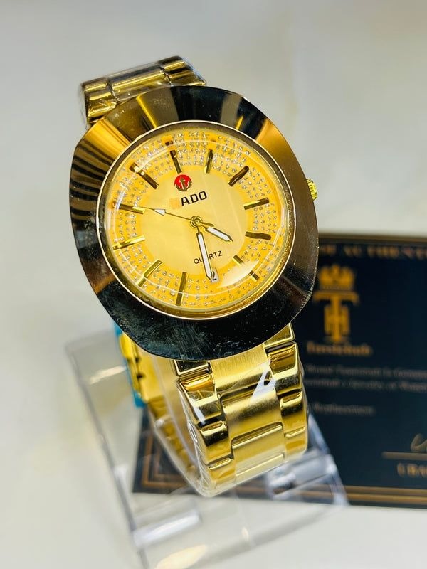 Radoo Diastar golden Watch mens